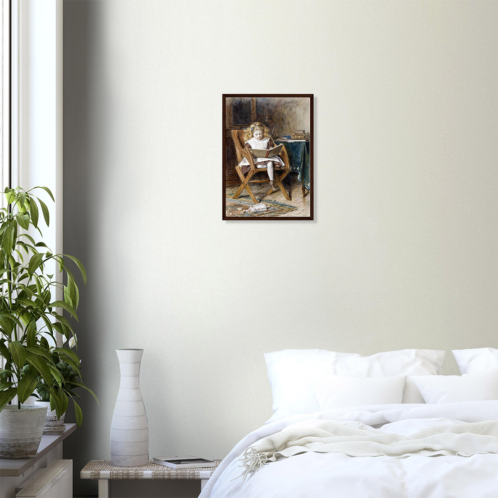 George Kilburne - The New Book - -framed-poster-dark-wood-0