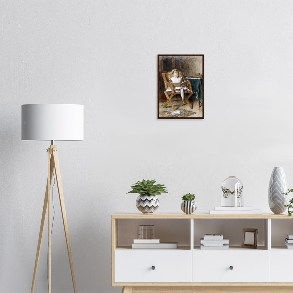 George Kilburne - The New Book - -framed-poster-dark-wood-1