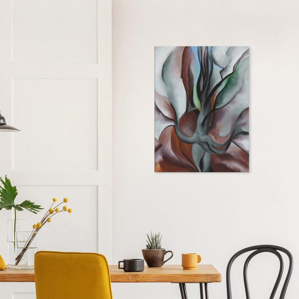 Georgia O'Keeffe - Autumn Trees - The Maple - -print-on-canvas-0-60x80