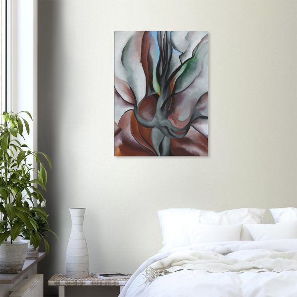 Georgia O'Keeffe - Autumn Trees - The Maple - -print-on-canvas-1-60x80