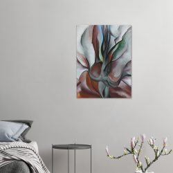 Georgia O'Keeffe - Autumn Trees - The Maple - -print-on-canvas-2-60x80