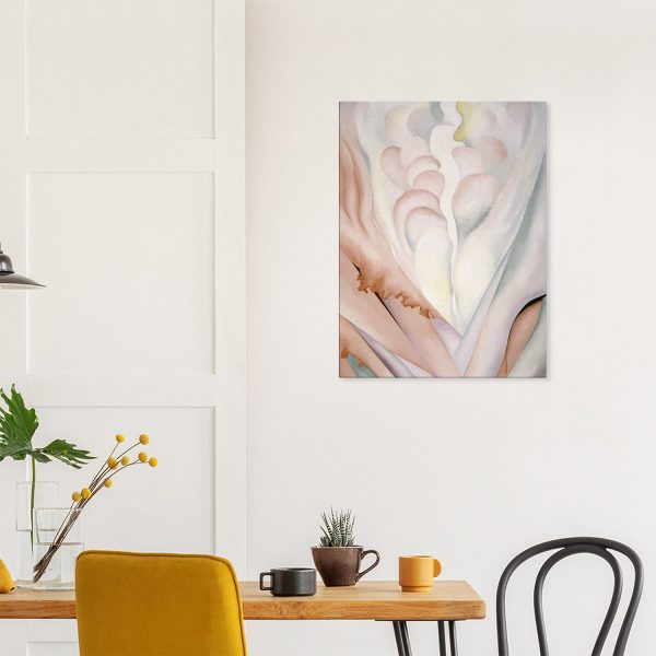 Georgia O'Keeffe - Flower Abstraction - -print-on-canvas-0-60x80