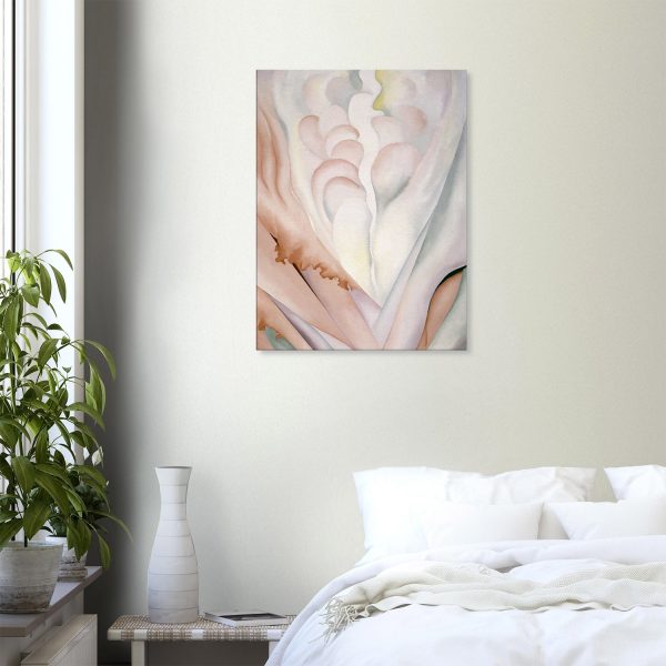 Georgia O'Keeffe - Flower Abstraction - -print-on-canvas-1-60x80