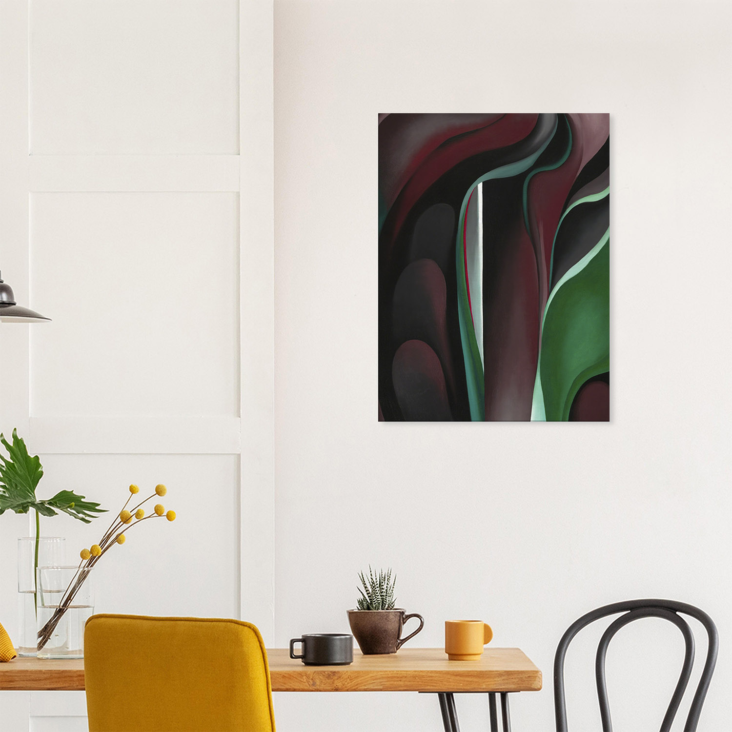 Georgia O'Keeffe - Jack in the Pulpit 4 - -print-on-canvas-0-60x80