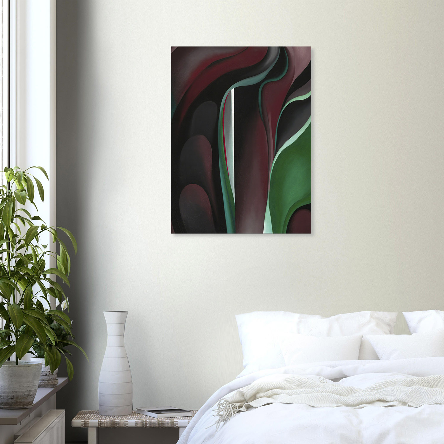 Georgia O'Keeffe - Jack in the Pulpit 4 - -print-on-canvas-1-60x80