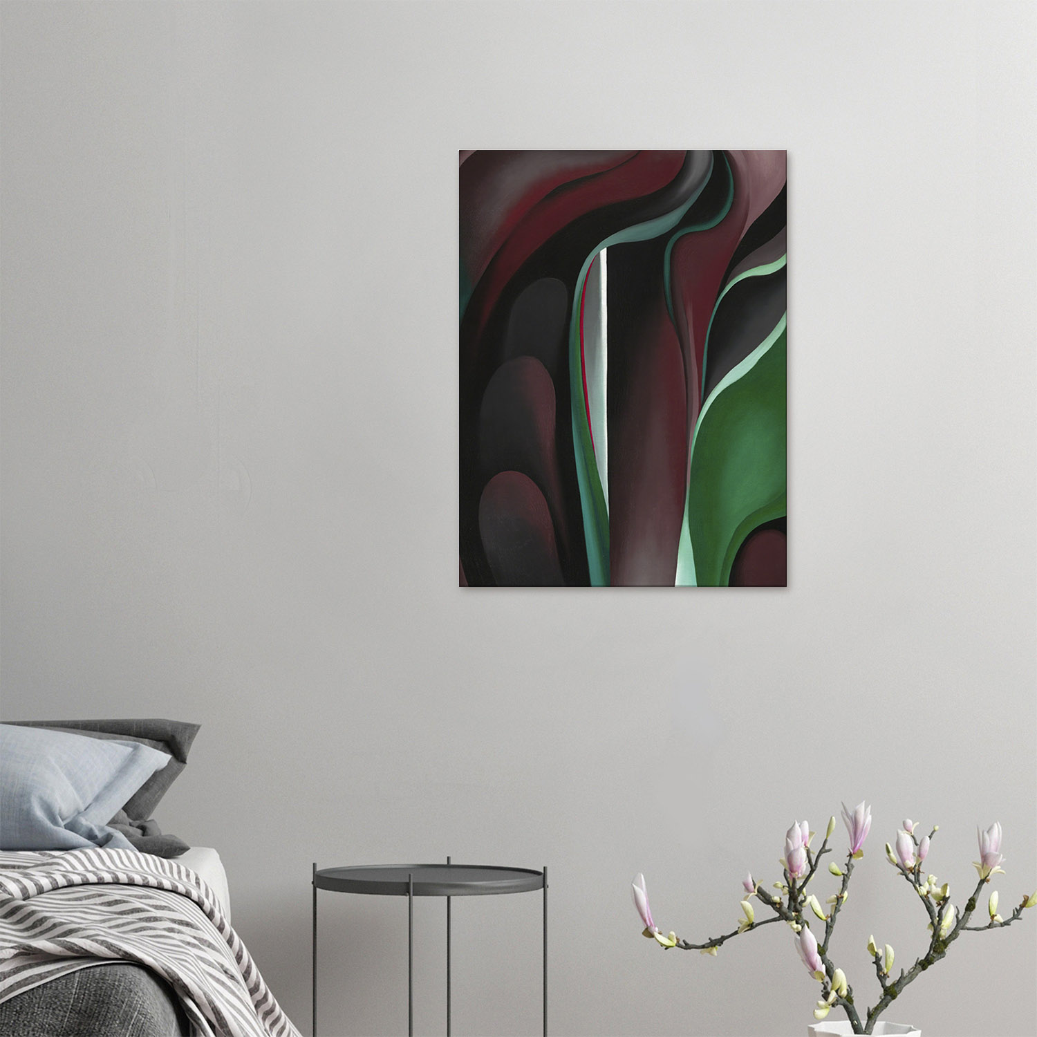 Georgia O'Keeffe - Jack in the Pulpit 4 - -print-on-canvas-2-60x80