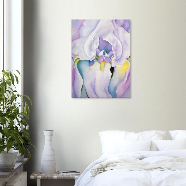 Georgia O'Keeffe - Light of Iris - -print-on-canvas-1-60x80