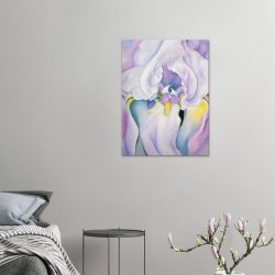 Georgia O'Keeffe - Light of Iris - -print-on-canvas-2-60x80