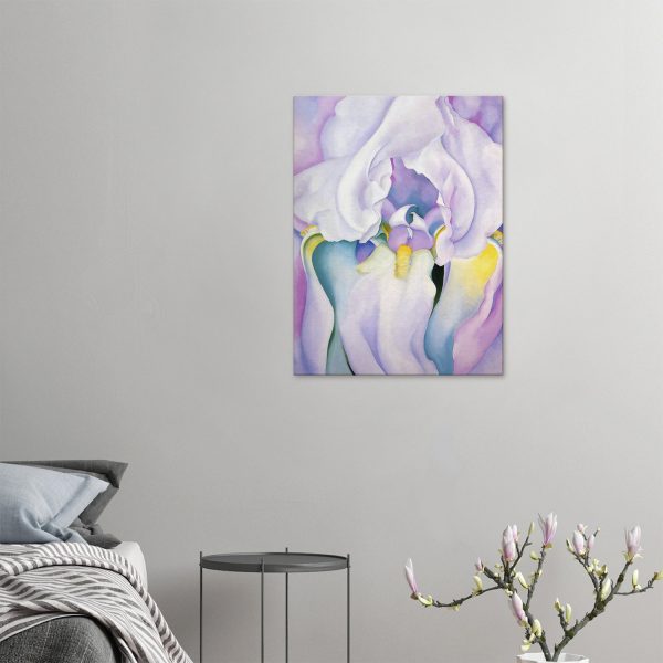Georgia O'Keeffe - Light of Iris - -print-on-canvas-2-60x80