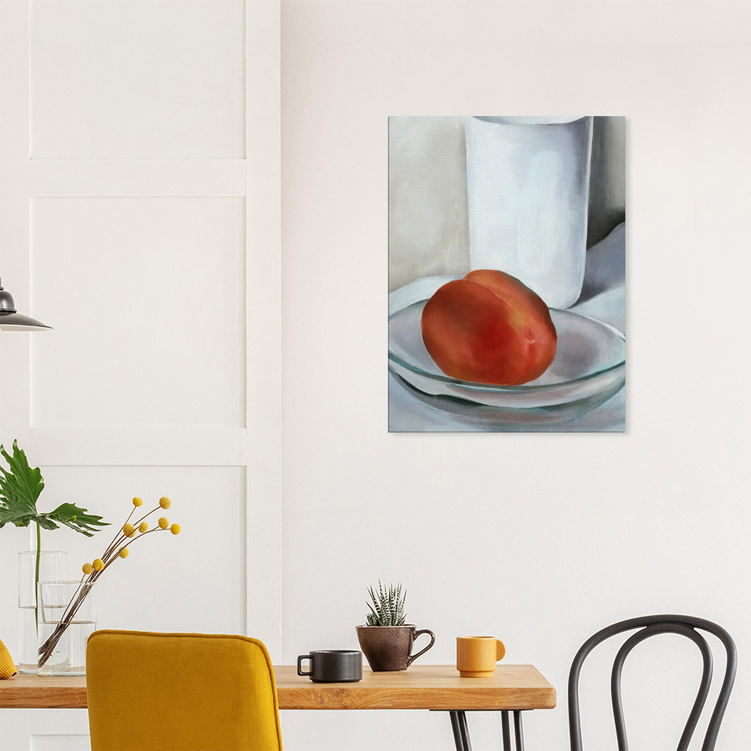 Georgia O'Keeffe - Peach and Glass, 1927 - -print-on-canvas-0-60x80