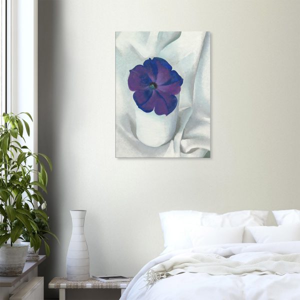 Georgia O'Keeffe - Petunia 1925 - -print-on-canvas-1-60x80