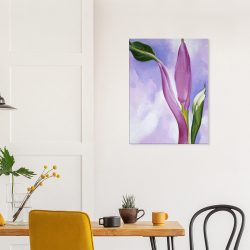 Georgia O'Keeffe - Pink Ornamental Banana - -print-on-canvas-0-60x80