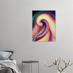 Georgia O'Keeffe - Series I No 3 - -print-on-canvas-2-60x80