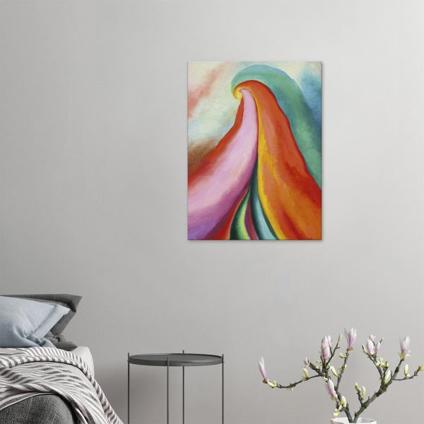 Georgia O'Keeffe - Series I No 4 - -print-on-canvas-2-60x80