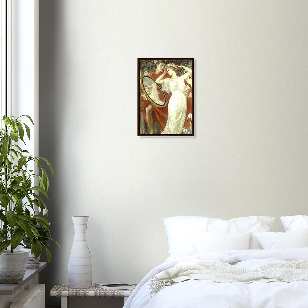 Walter Crane- L Art et la Vie - -framed-poster-dark-wood-0