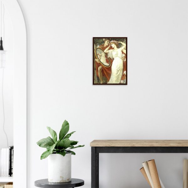 Walter Crane- L Art et la Vie - -framed-poster-dark-wood-2