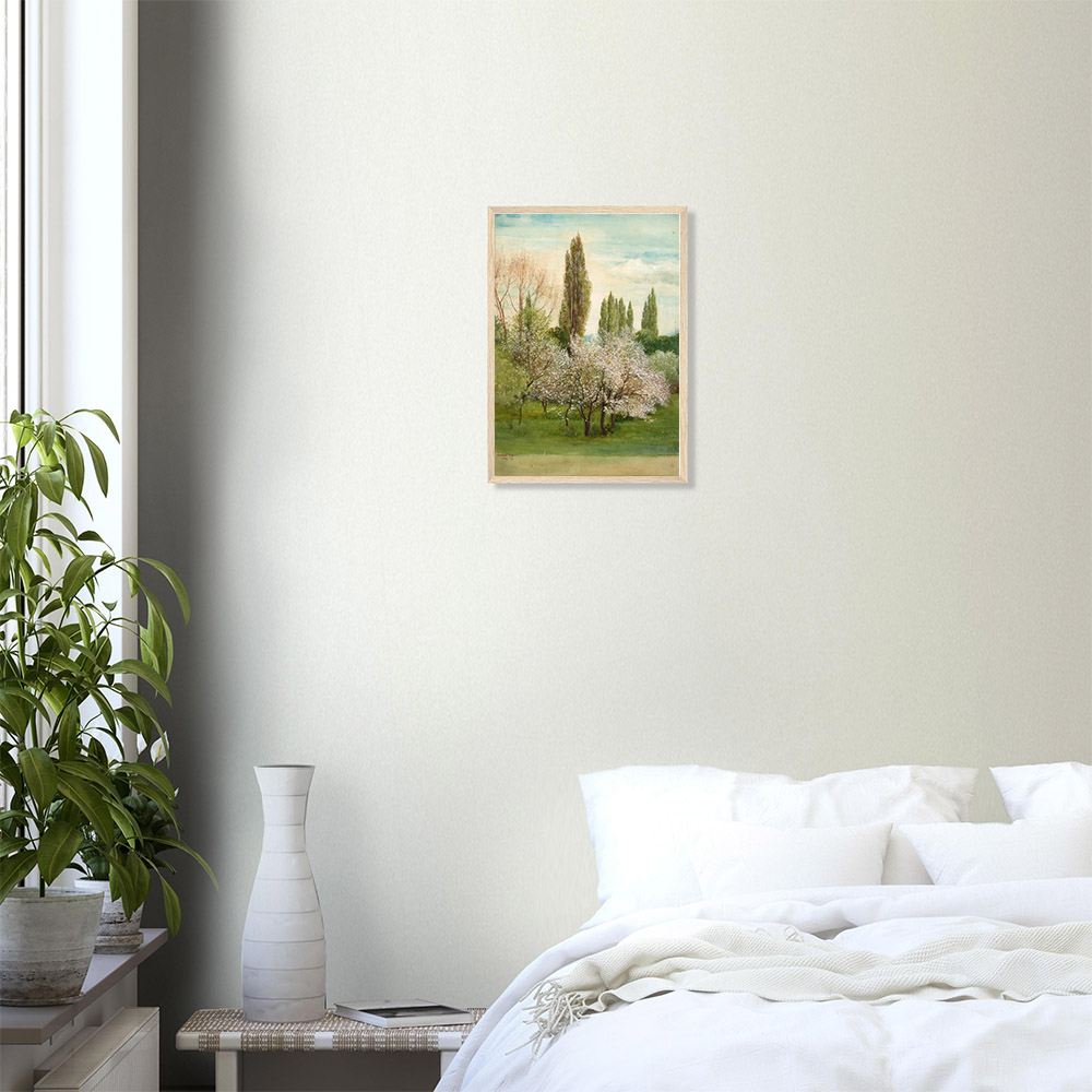 Walter Crane- Shepherd’s Bush - -framed-poster-wood-0