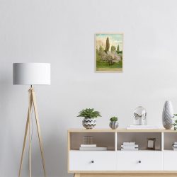 Walter Crane- Shepherd’s Bush - -framed-poster-wood-1