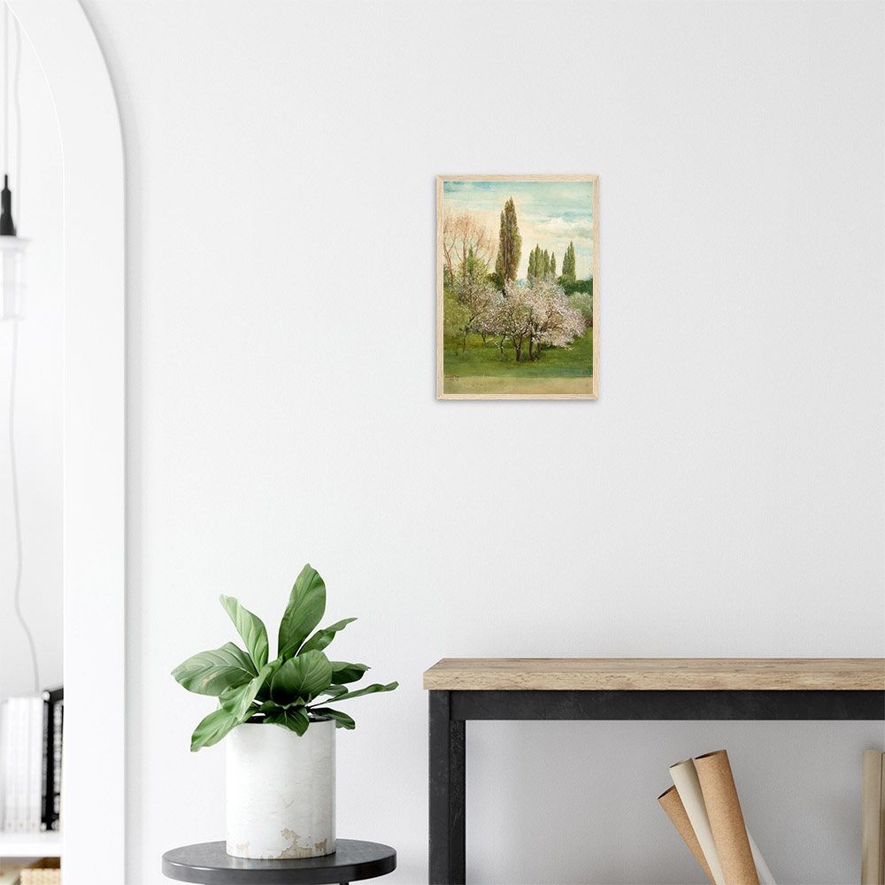 Walter Crane- Shepherd’s Bush - -framed-poster-wood-2