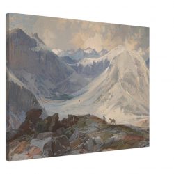 Thomas Moran - The Mosquito Trail, Rocky Mountains of Colorado - Print on Canvas - 5