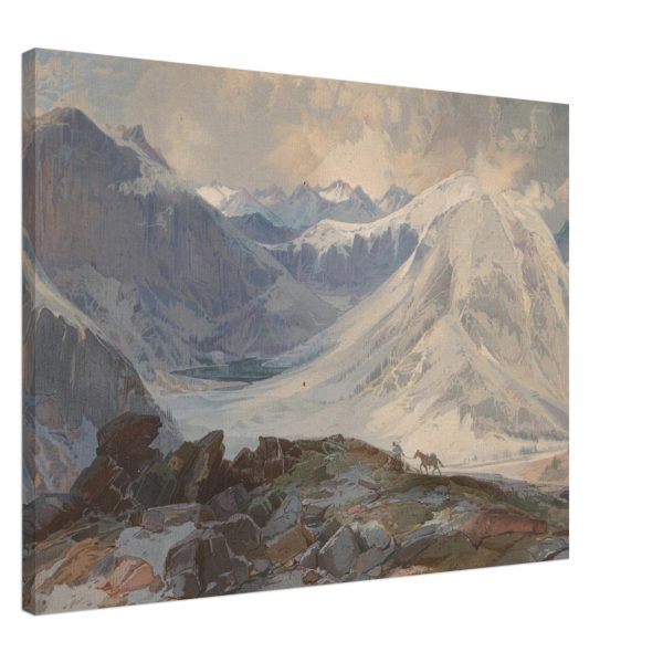 Thomas Moran - The Mosquito Trail, Rocky Mountains of Colorado - Print on Canvas - 5