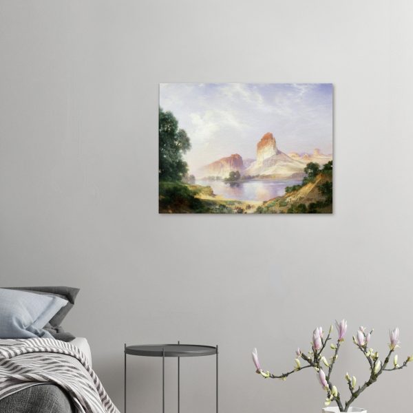 Thomas Moran - An Indian Paradise - Print on Canvas - 1