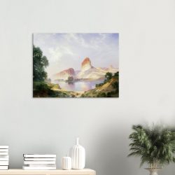 Thomas Moran - An Indian Paradise - Print on Canvas - 5