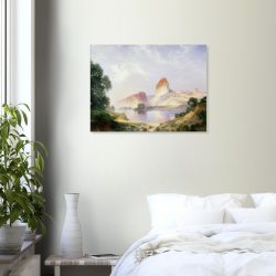 Thomas Moran - An Indian Paradise - Print on Canvas - 4