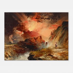 Thomas Moran - Macbeth and the Witches - Print on Canvas - 0