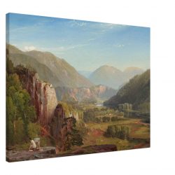 Thomas Moran - The Juniata, Evening - Print on Canvas - 4
