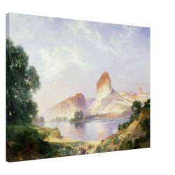 Thomas Moran - An Indian Paradise - Print on Canvas - 2