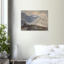 Thomas Moran - The Mosquito Trail, Rocky Mountains of Colorado - Print on Canvas - 3