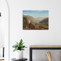 Thomas Moran - The Juniata, Evening - Print on Canvas - 1