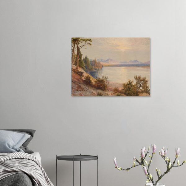 Thomas Moran - Head of Yellowstone River - Print on Canvas - 1