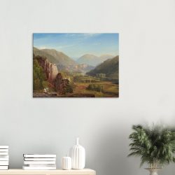 Thomas Moran - The Juniata, Evening - Print on Canvas - 3