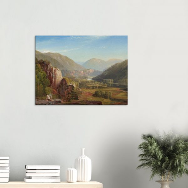 Thomas Moran - The Juniata, Evening - Print on Canvas - 3