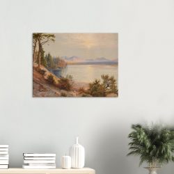 Thomas Moran - Head of Yellowstone River - Print on Canvas - 3