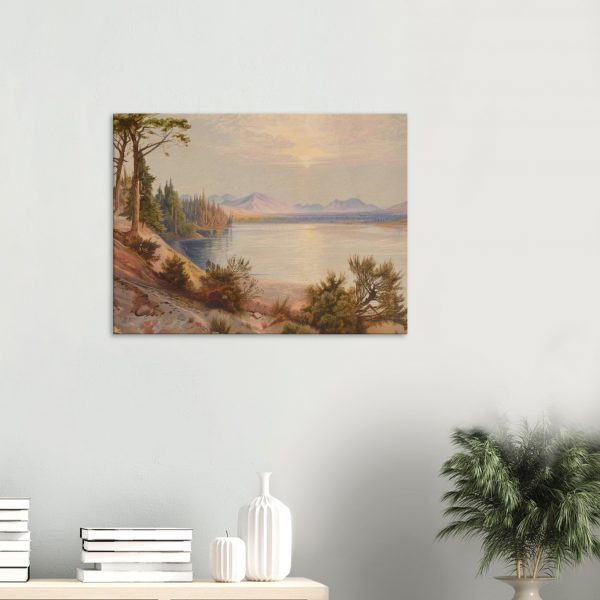 Thomas Moran - Head of Yellowstone River - Print on Canvas - 3